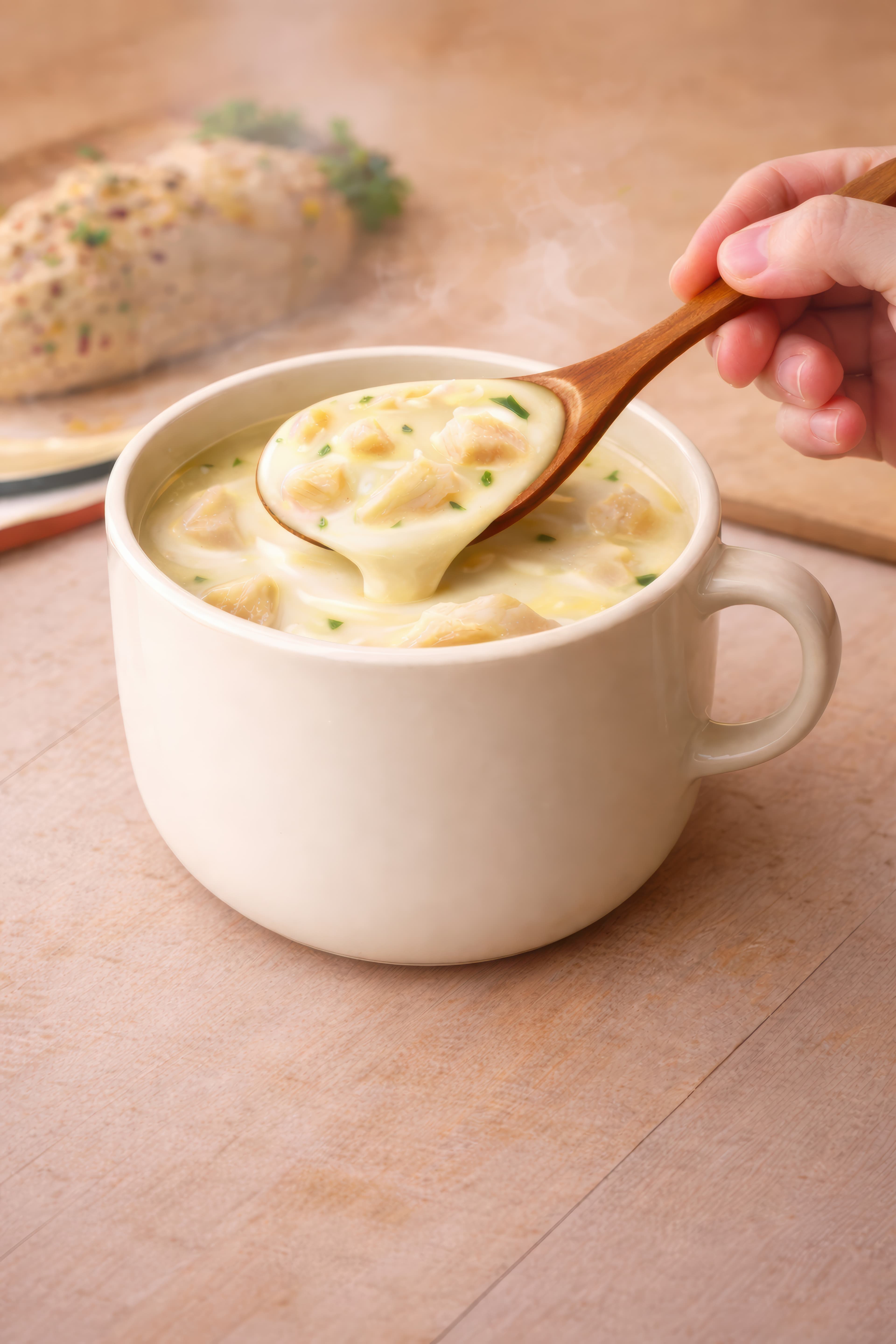 Savory Chef’s Selection: Creamy Chicken Soup Asset
